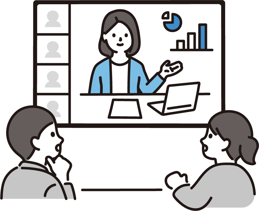 ヒアリングのイラスト