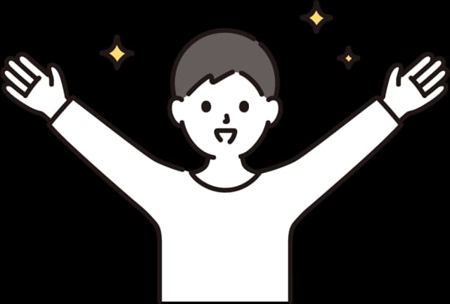 ⑤ 申し込み完了のイラスト