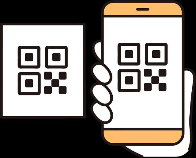 ① 書類撮影の開始のイラスト