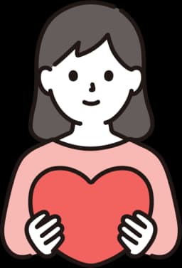 カンタン保険プラン診断のイラスト