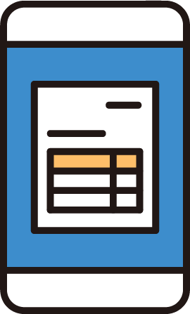 ④ 情報の確認・修正のイラスト